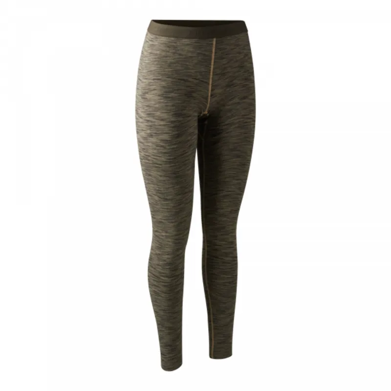 Deerhunter Lady Insulated Leggings - Brown Melange